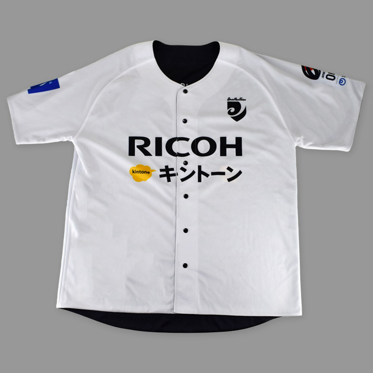 2024-25シーズンジャージデザインリバーシブルベースボールシャツ 背