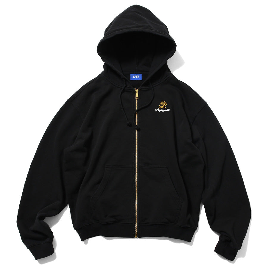LFYT（エルエフワイティー） GOLD L LOGO ZIP HOODIE フルジップ