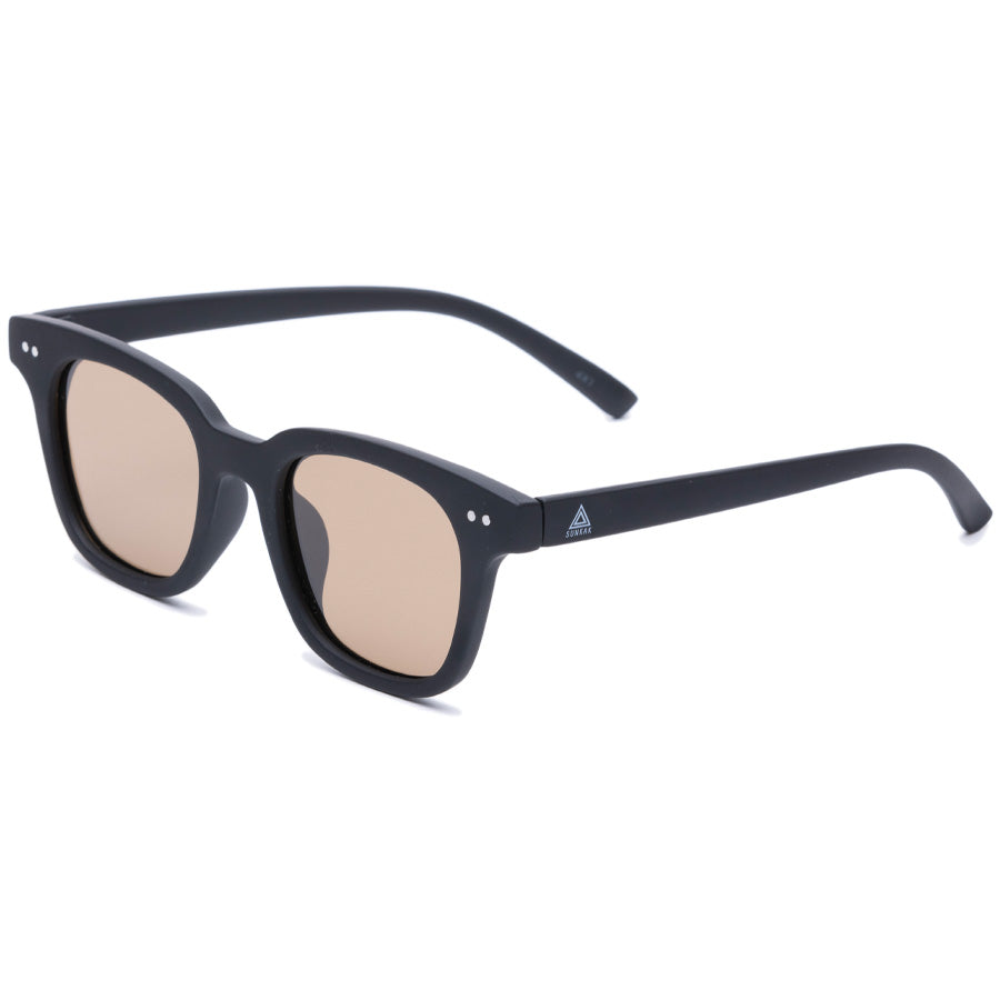 SUNKAK ( サンカク ) TYPE 2 MATT BLACK POLARIZED LENS SUNGLASSES