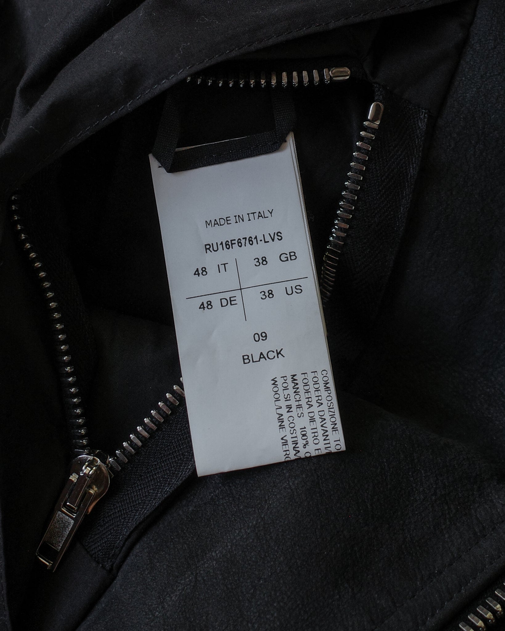 Rick Owens FW16 Intarsia Jacket – BLINDATE INC