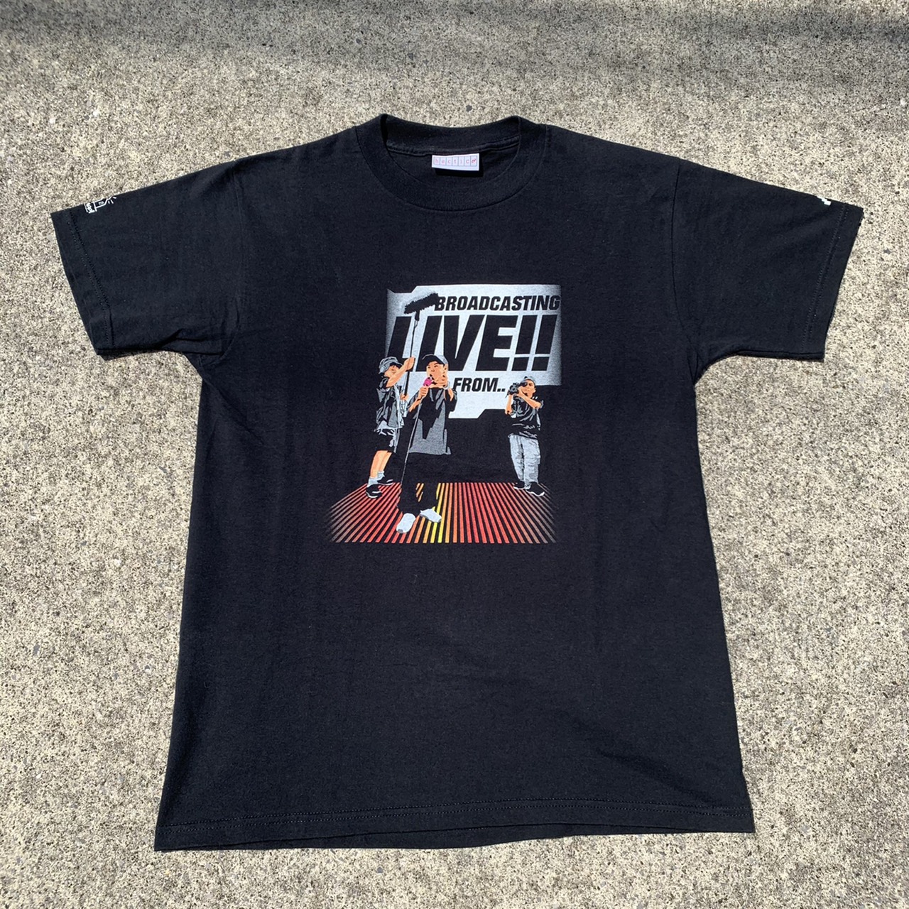 1998 HECTIC × スチャダラパー Print Tee - blue room