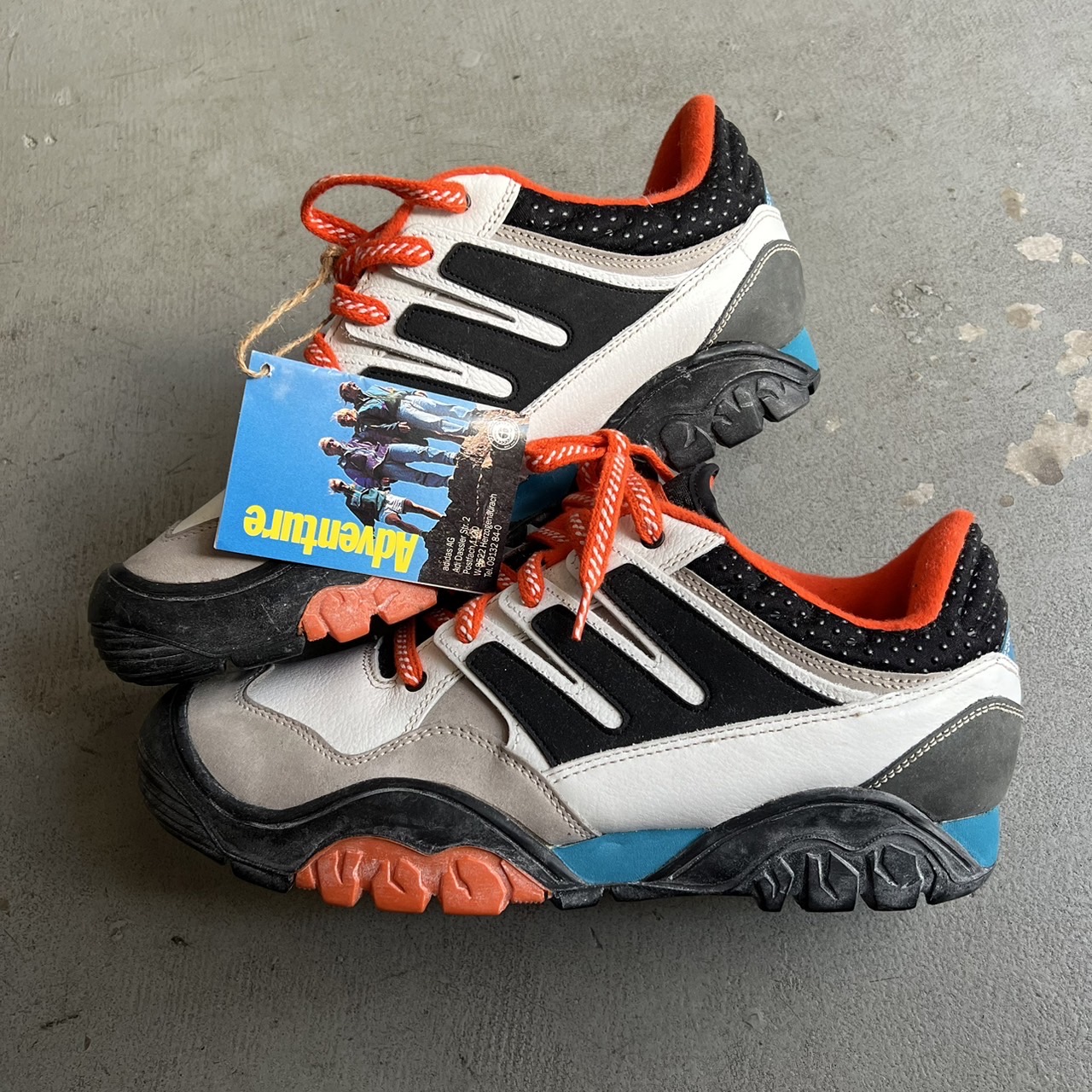 90s Adidas KORSIKA LOW - blue room