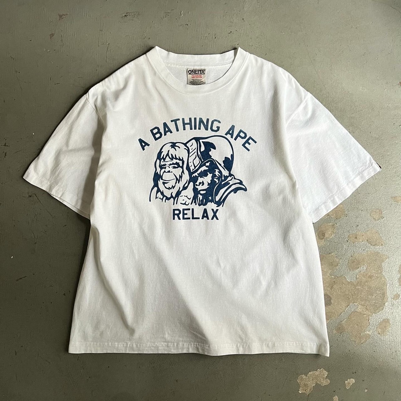 1997 A BATHING APE × Relax Magazine - blue room