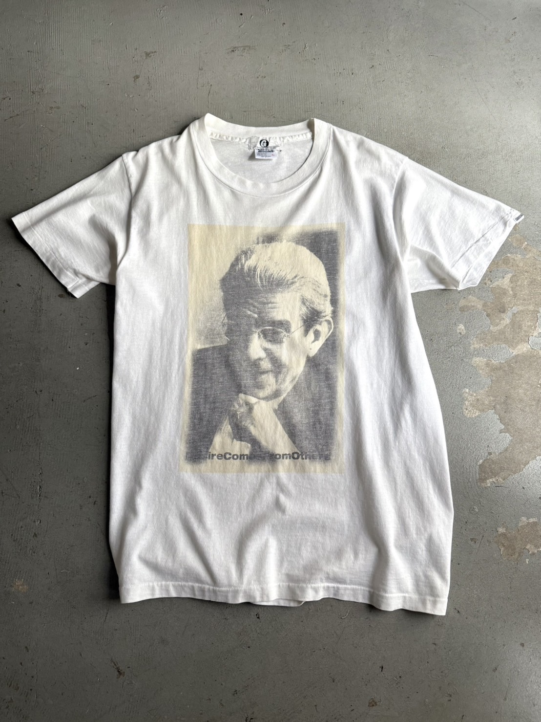 90s GOODENOUGH ジャック・ラカンTee - blue room