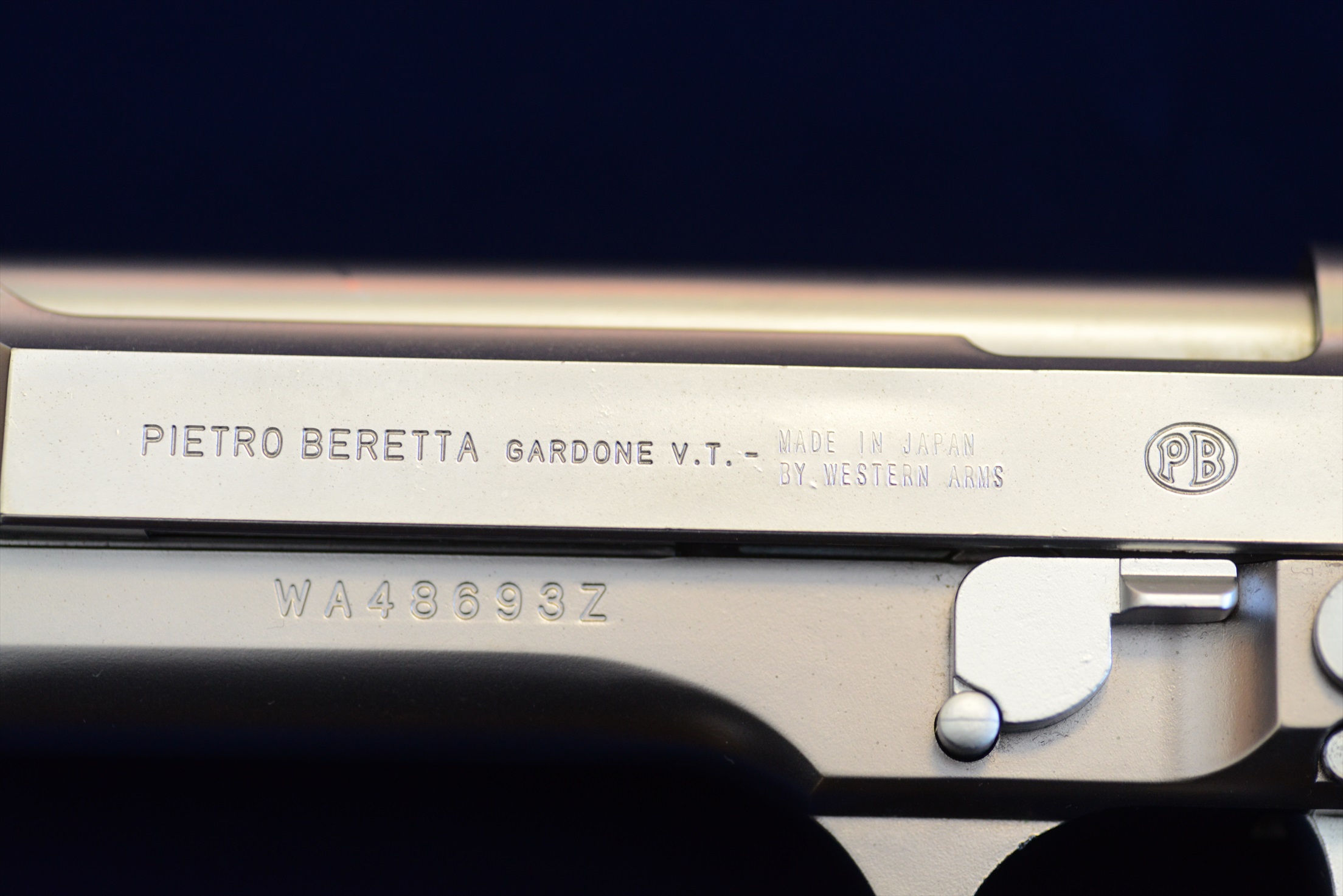 WA ベレッタM92FS アイノックス | 銀の備忘録