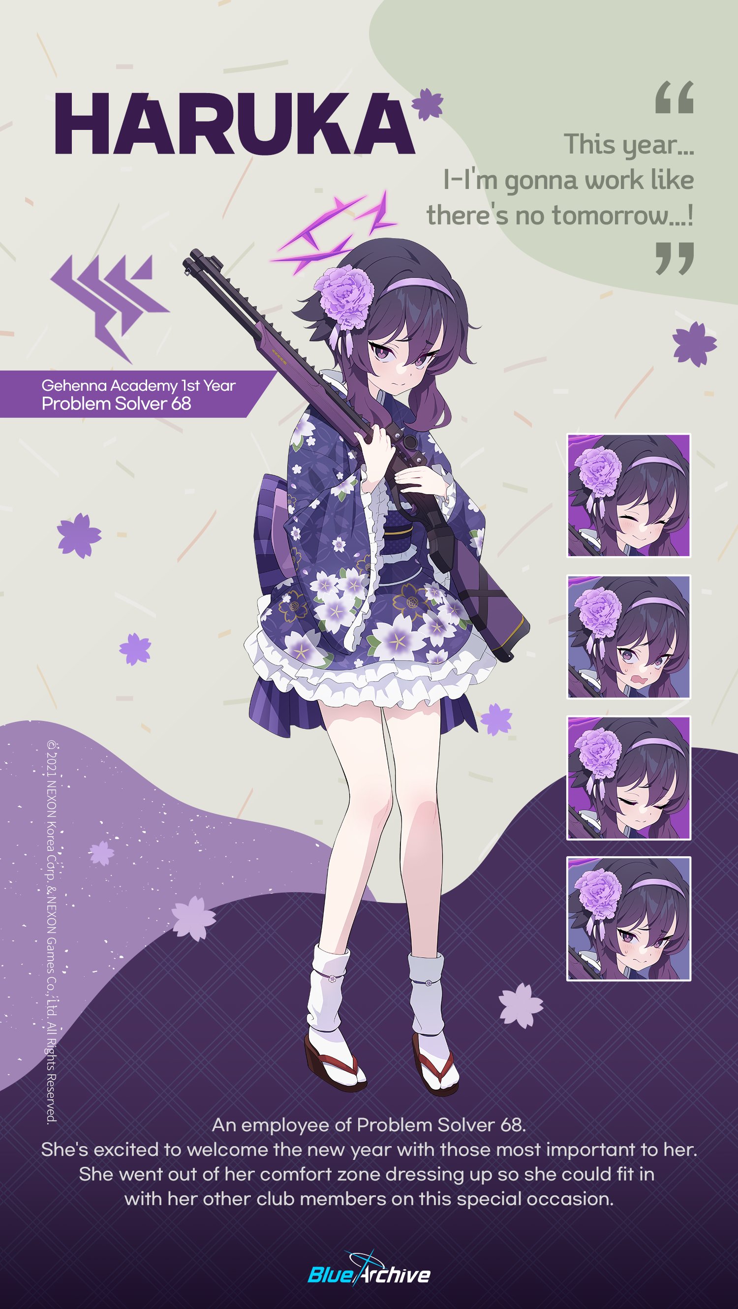 Igusa Haruka(正月) - Blue Archive Utils