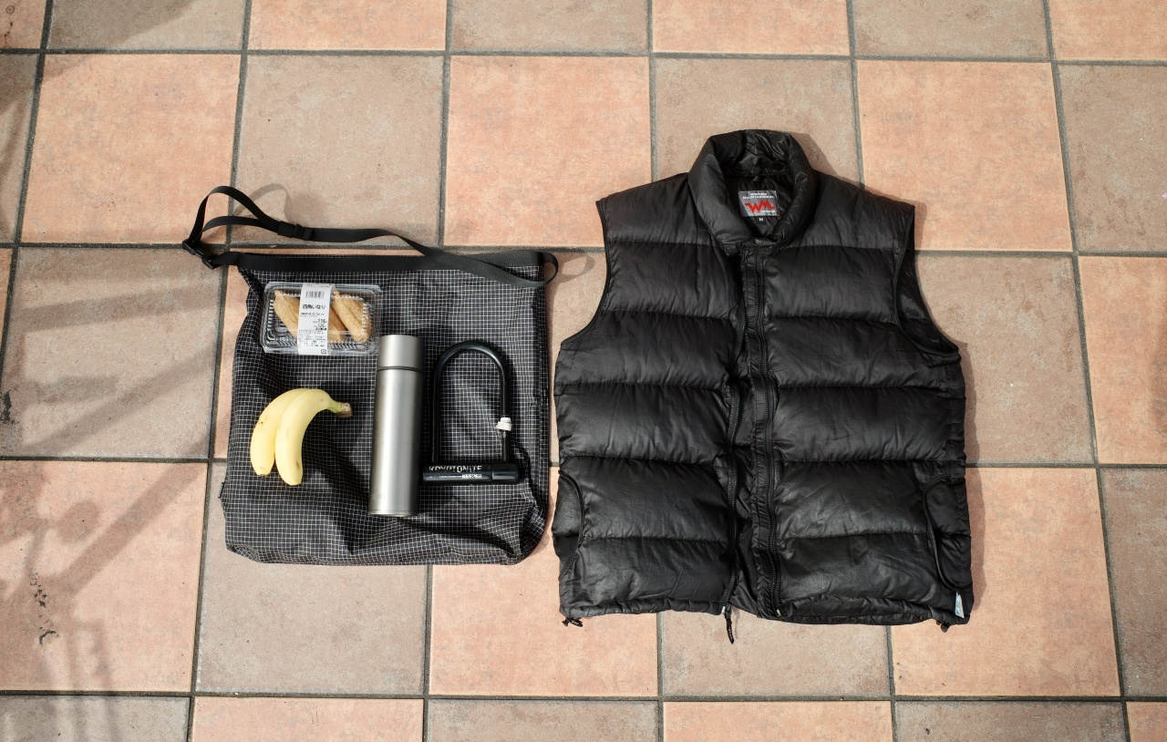 FAIRWEATHER* brompton bag mini (black) - BLUE LUG GLOBAL ONLINE STORE