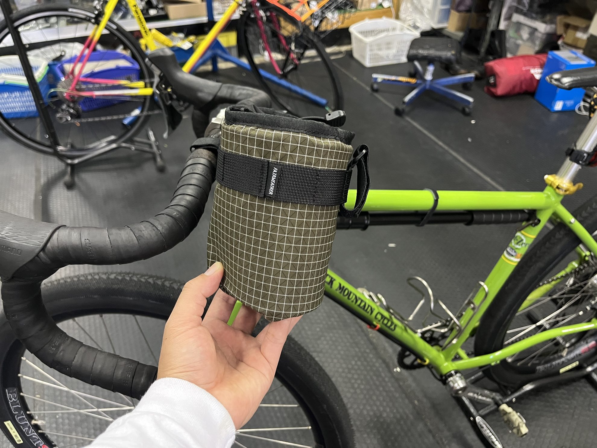 FAIRWEATHER* stem bag (purple) - BLUE LUG ONLINE STORE