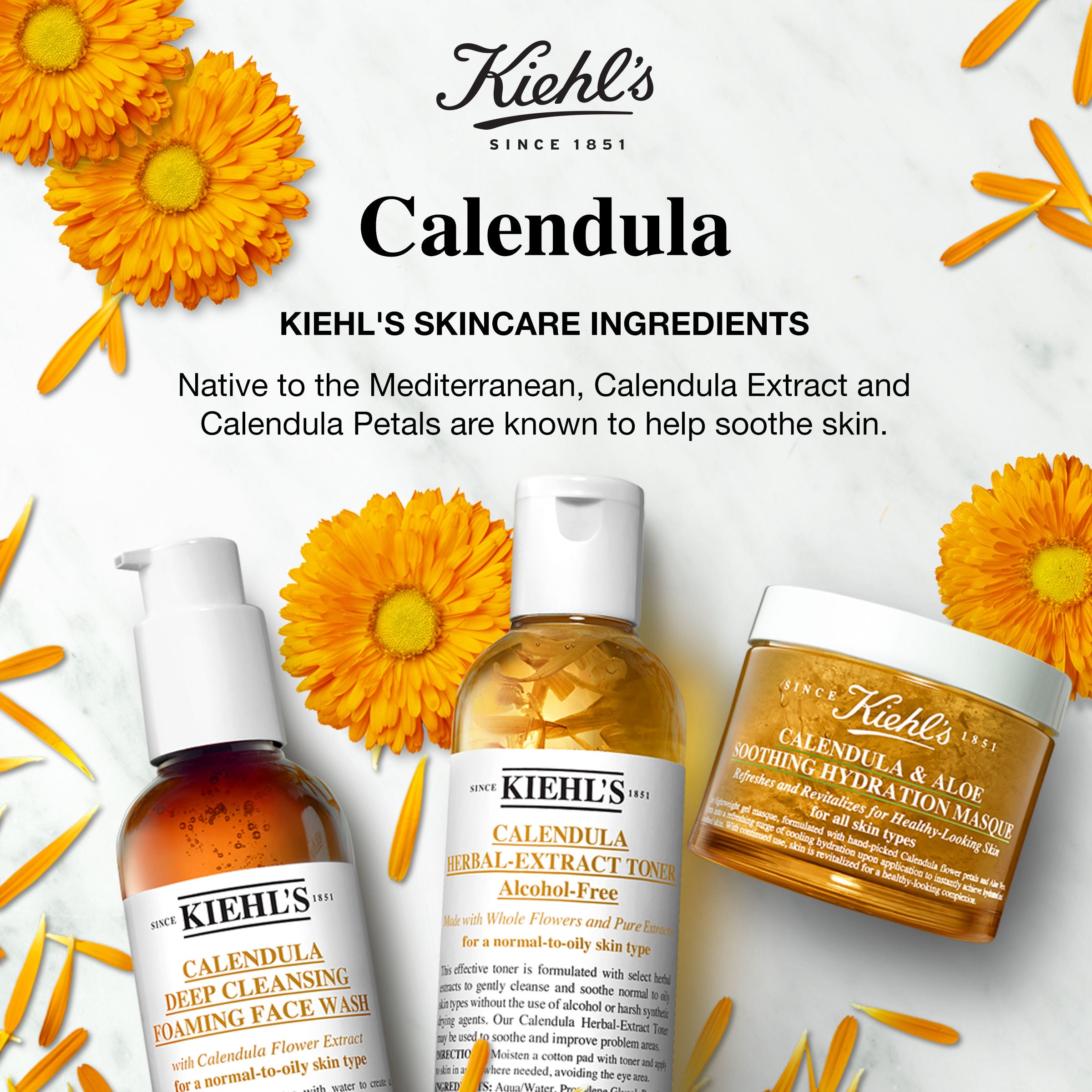 Kiehl's Since 1851 Calendula Herbal Extract Toner Alcohol-Free