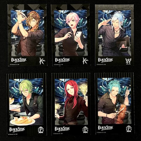 チェキ風カード レストラン Ver. – ブラックスター -Theater Starless