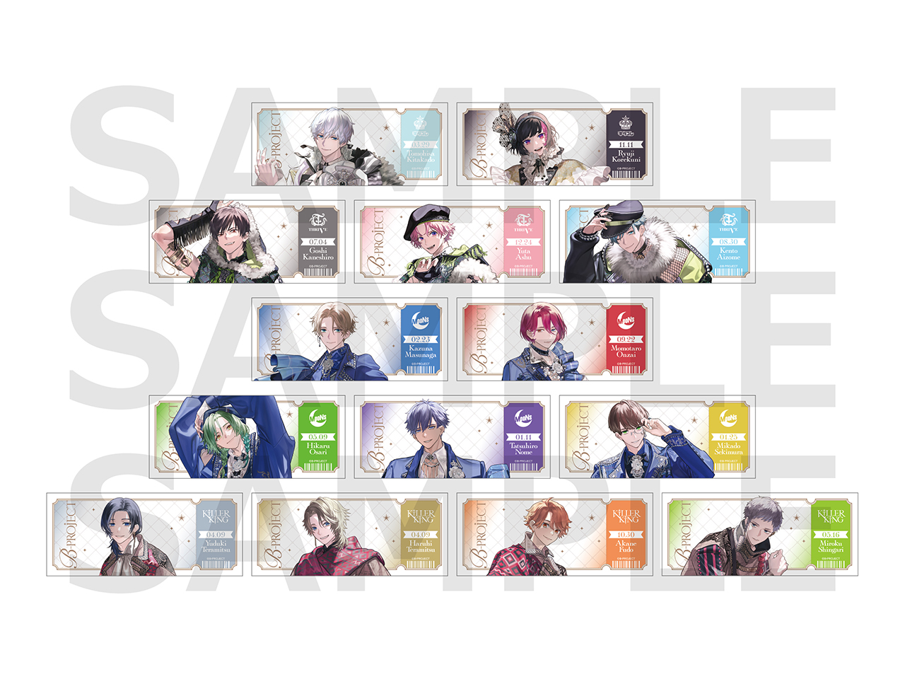 B-PROJECT 10th Anniversary POP UP SHOP in OIOI | B-PROJECT 公式サイト