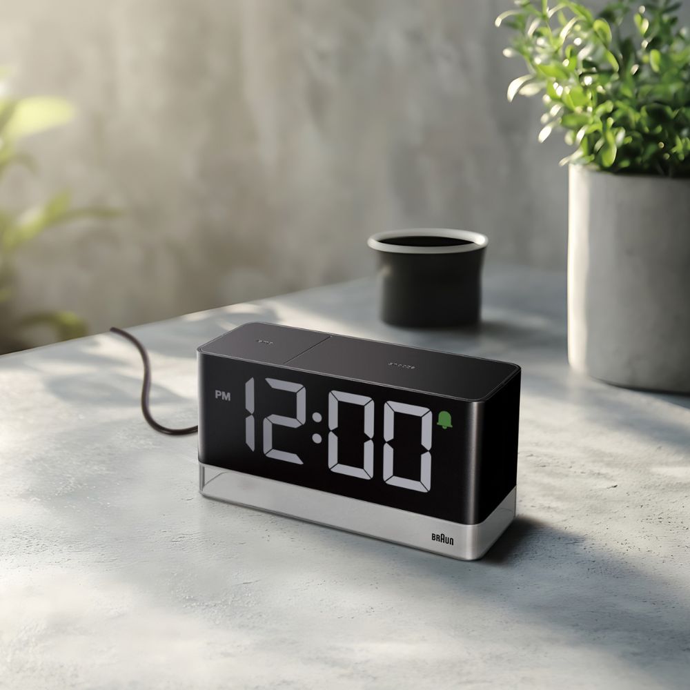 BC27 Led Display ＆ Night Light Alarm Clock | BRAUN（ブラウン