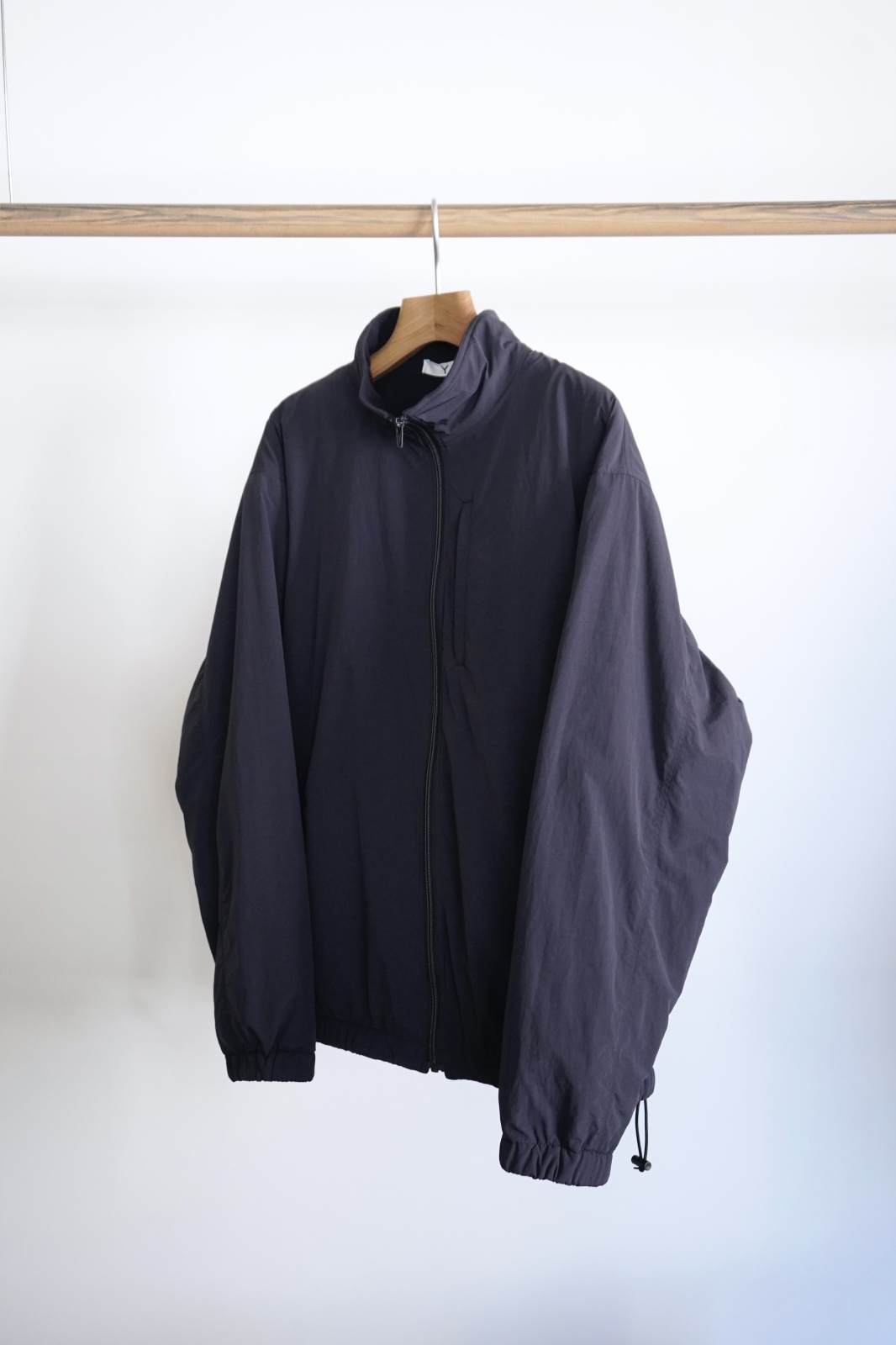 Y」 (ワイ) RECYCLE NYLON TAFFETA / RECYCLE POLYESTER FLEECE BLOUSON