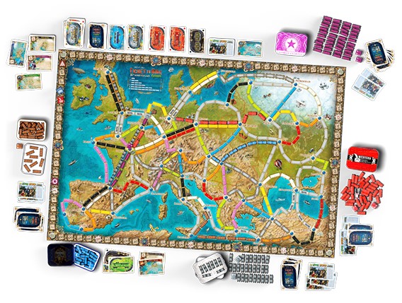 人気鉄道ゲームの15周年記念豪華版！『チケット・トゥ・ライド