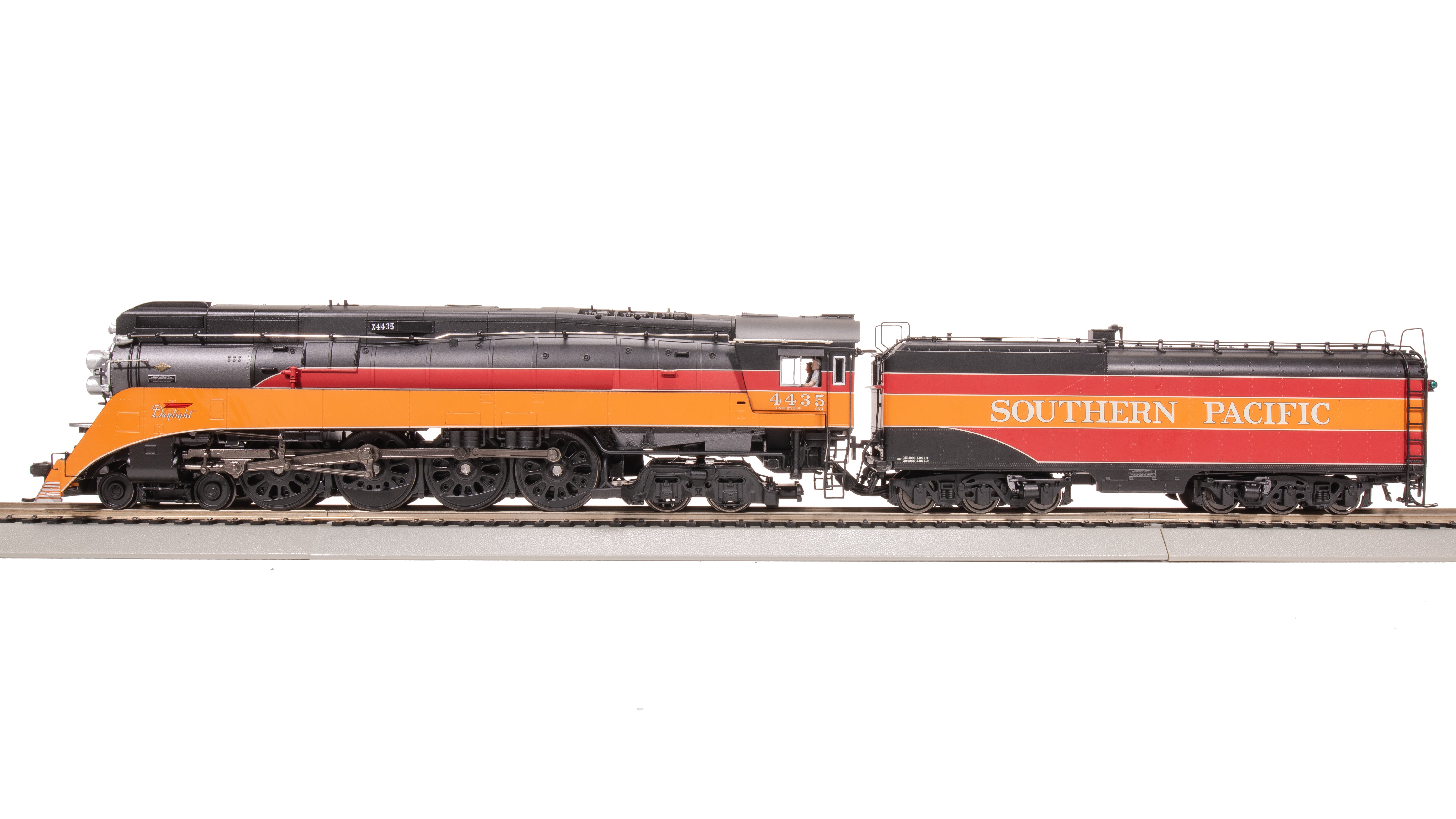 7616 Southern Pacific GS-4, #4435, In-Service, Post-War, Daylight Pain