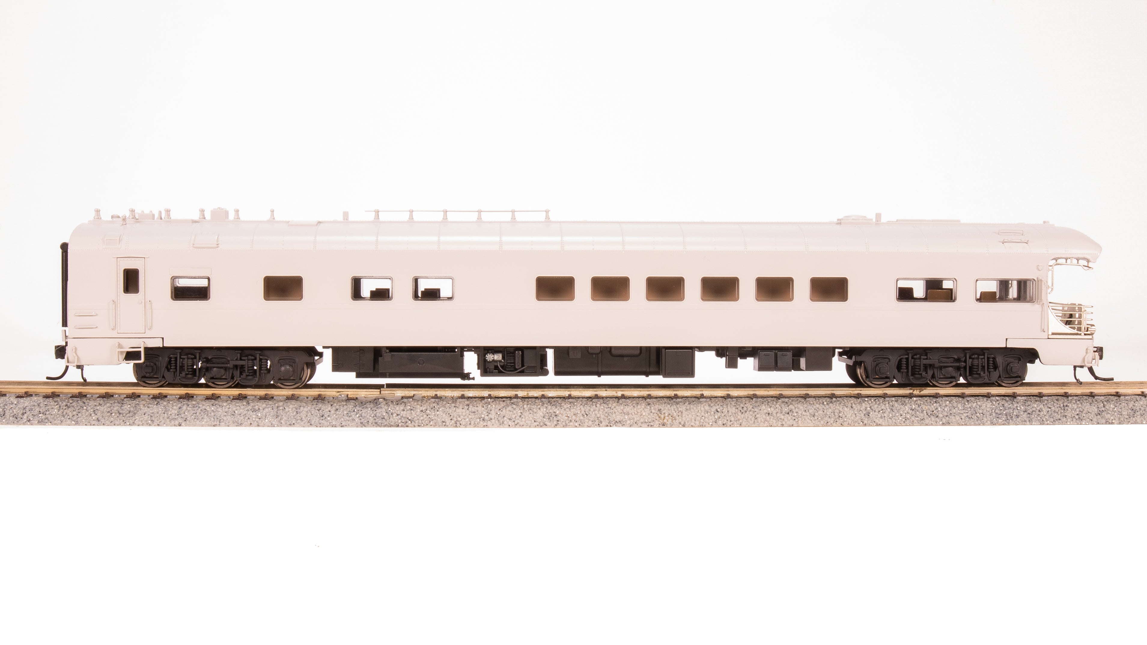 9016 Union Pacific Business Car, Painted Primer Gray w/ Black Trucks,