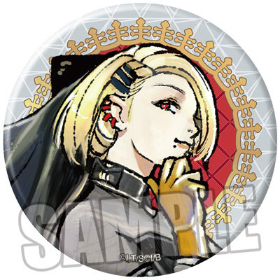 ジャックジャンヌ トレーディングマット缶バッジ Classical Quartz Ver