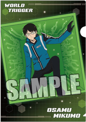 ワールドトリガー クリアファイル「三雲 修」SQUARE Ver.：【公式