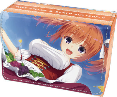 合皮製デッキケースW 喫茶ステラと死神の蝶「墨染 希」Autumn Ver