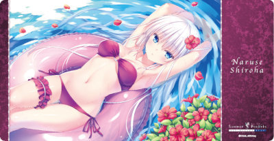 キャラクター万能ラバーマットスリム Summer Pockets REFLECTION BLUE