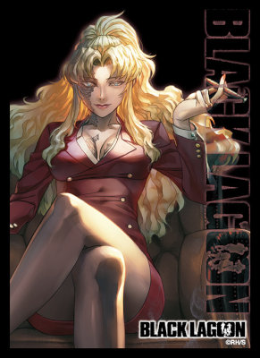 ブロッコリーキャラクタースリーブ BLACK LAGOON「バラライカ」Ver.2