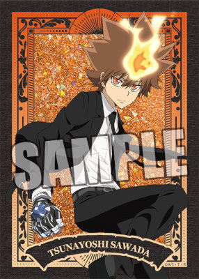 家庭教師ヒットマンREBORN! オイルインラメアクリルブロック「ツナ