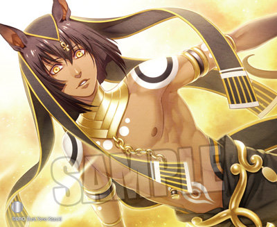 神々の悪戯 ミニアクリルプレート 神化Ver.「アヌビス・マアト