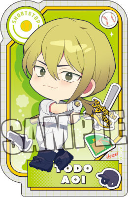 忘却バッテリー ダイカットステッカー「藤堂 葵」：【公式