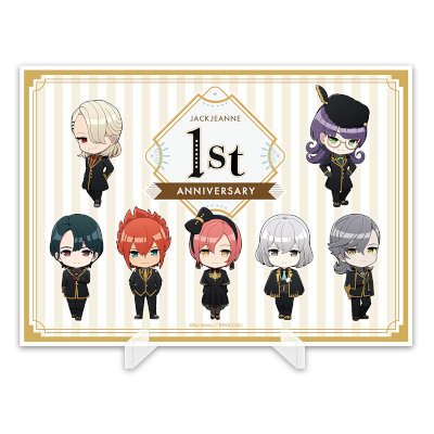 ジャックジャンヌ コラボ限定描きおこしミニキャラB5 アクリルボード