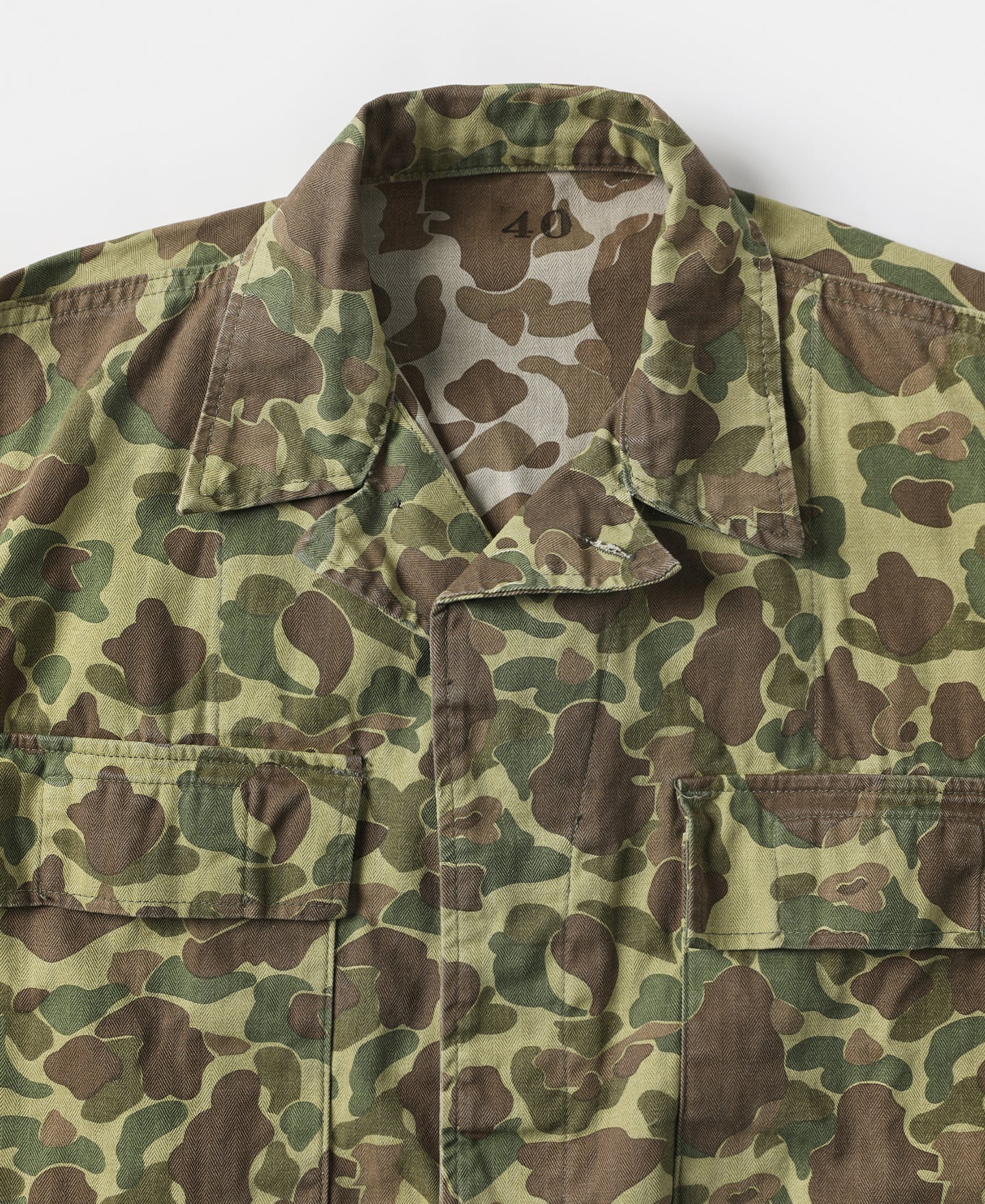 US Army M-43 Camouflage Jacket | Bronson – Bronson Mfg. Co.