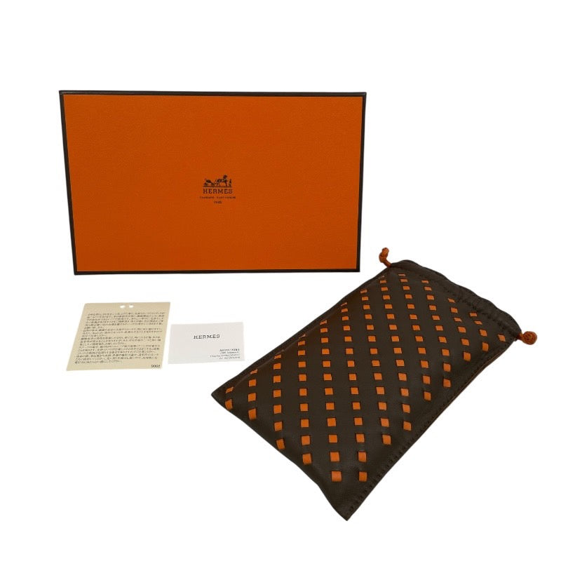HERMES】エルメス ポシェットピローPM ポーチ レザー レディース