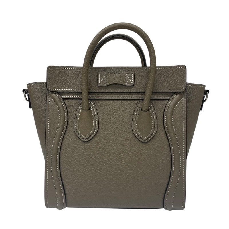 CELINE】セリーヌ ラゲージ ナノ 189243 ハンドバッグ レザー