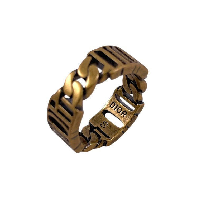 Dior】ディオール DIORロゴ リング・指輪 レディース 11号 Sサイズ