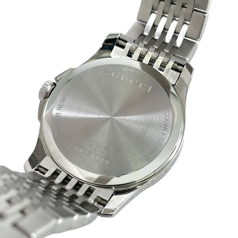 GUCCI】グッチ Gタイムレス 12PD 126.5 腕時計 ステンレススチール
