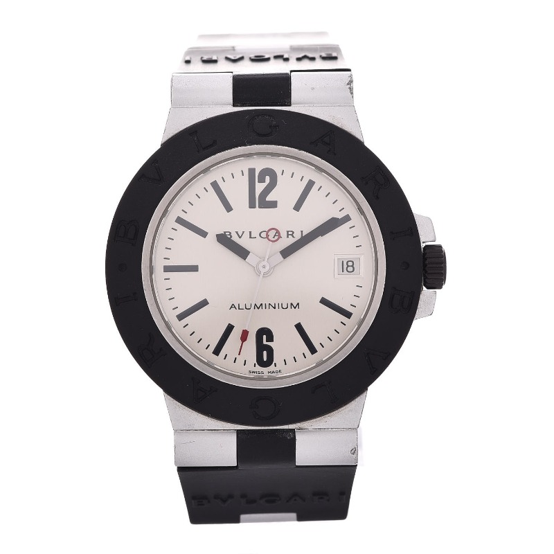 ブルガリ アルミニウム シルバー文字盤 AL32TA｜ブランド買取なら