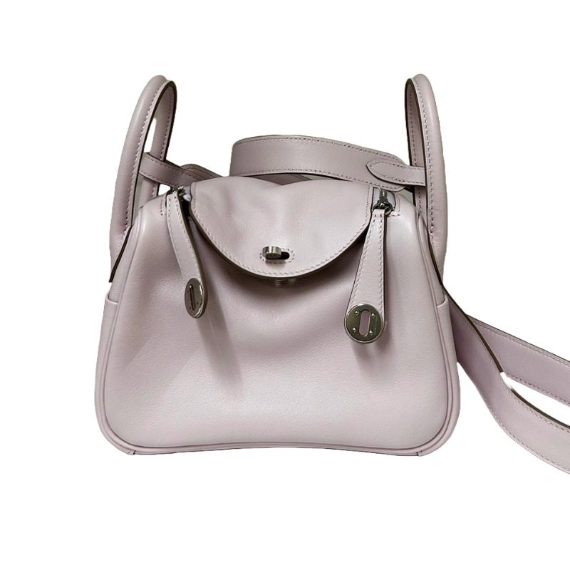 エルメス リンディ ミニ 20 ヴェルソ スイフト モーヴペール×ゴールド