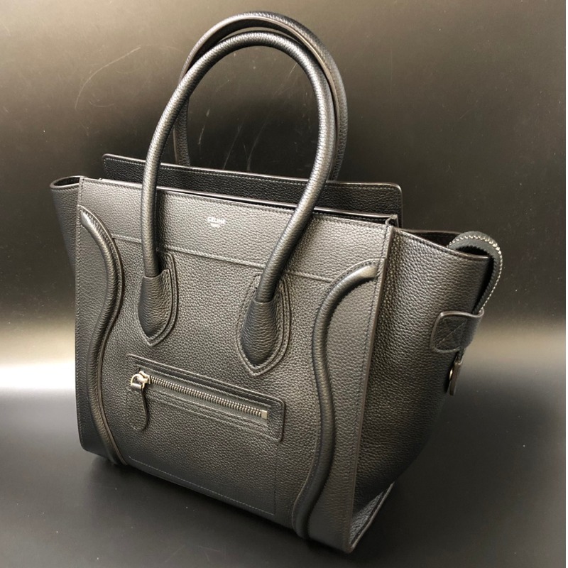 セリーヌ ラゲージ マイクロショッパー ブラック ｜ブランド買取なら