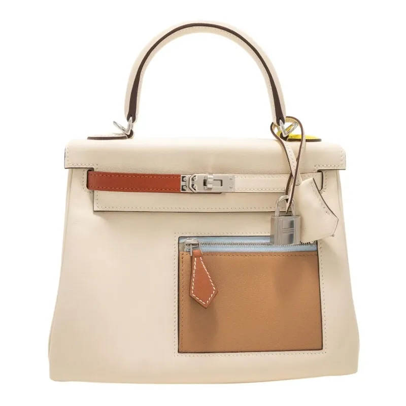 エルメス ケリー25 カラーマティック ヴォ―スイフト U刻印｜ブランド