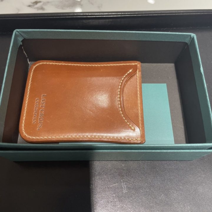 心斎橋店にてラストクロップス コードバン パスケースを買取させて頂き