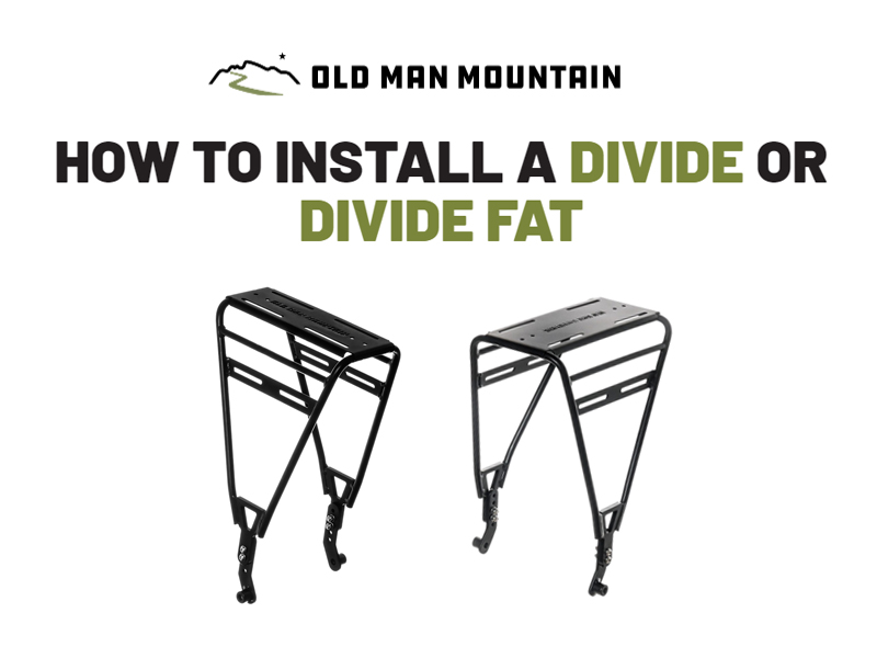 OLD MAN MOUNTAIN/【DIVIDE/DIVIDE FATラックの取り付け方法