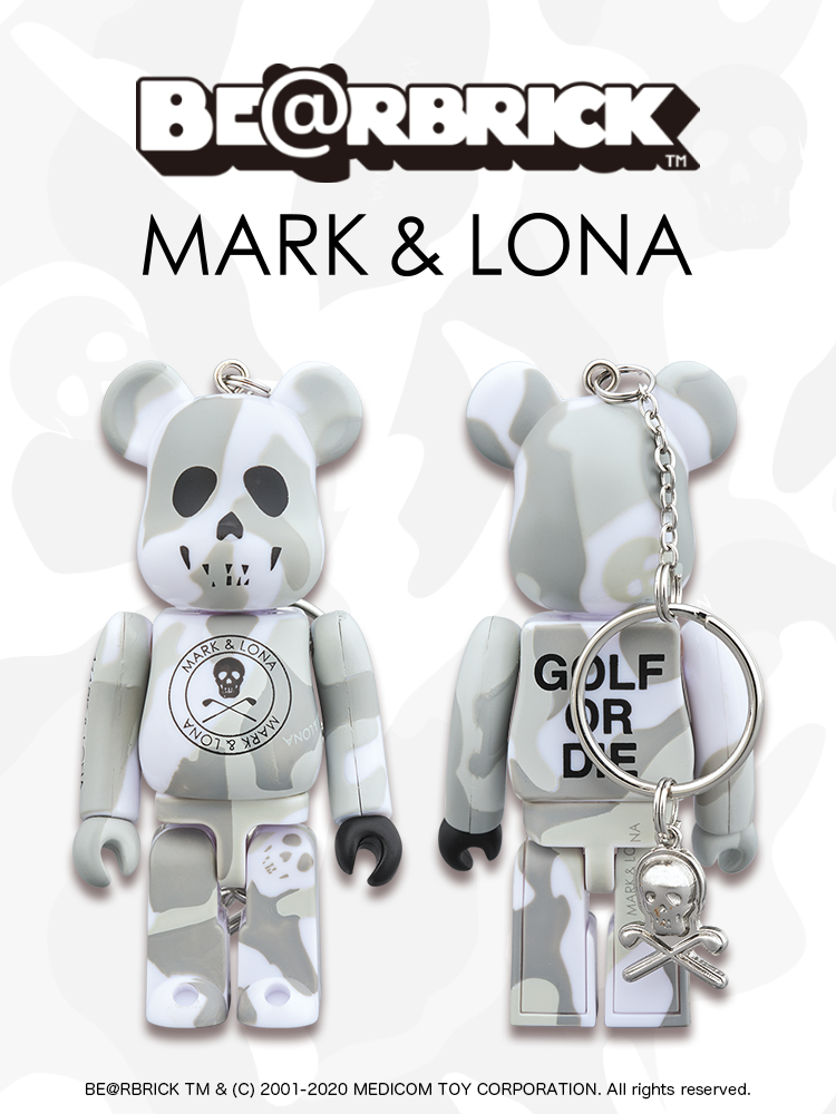 話題のコラボフィギュア「BE@BRICK × MARK & LONA」が待望の再入荷