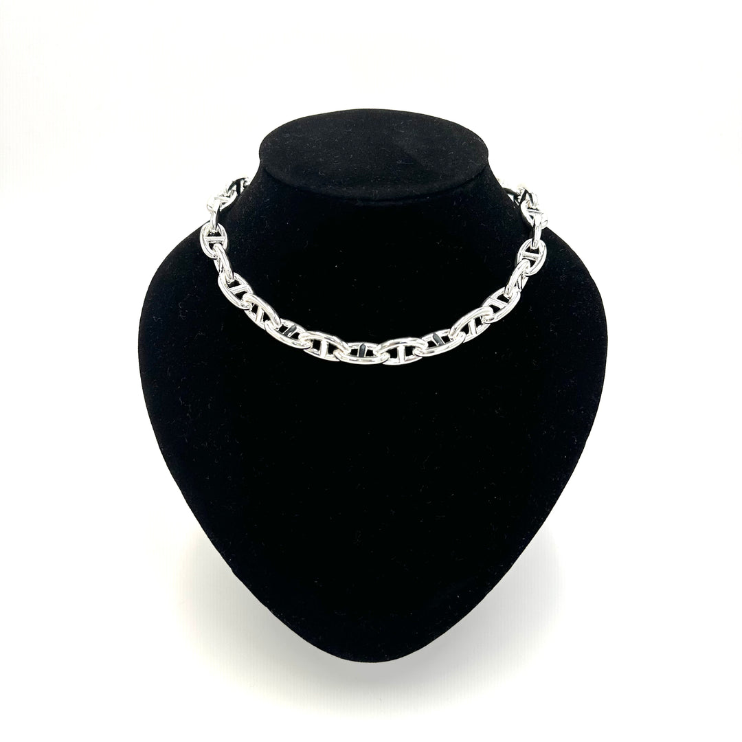 HERMES エルメス シェーヌダンクル ネックレス GM29コマ – Brandar