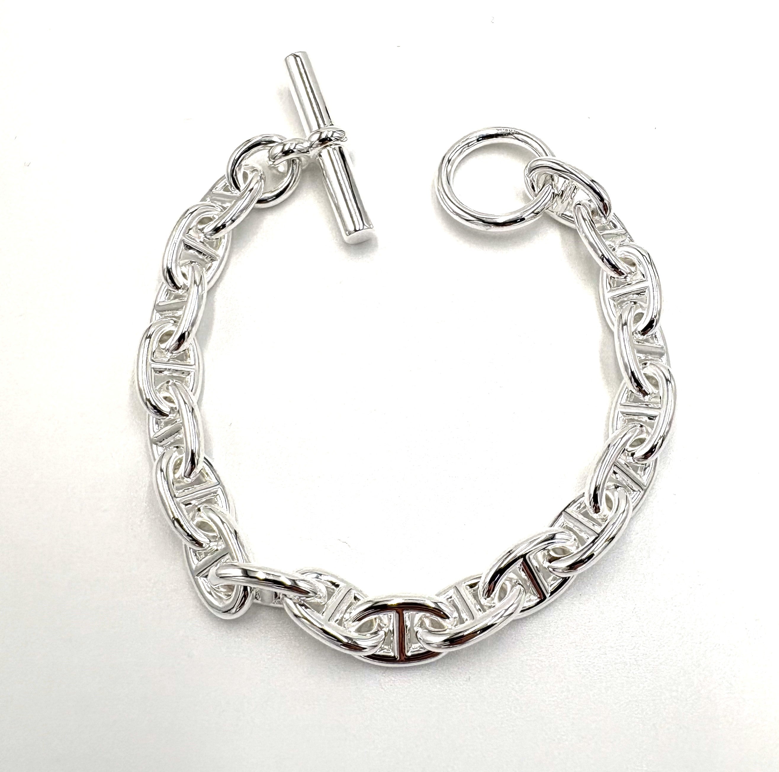 HERMES エルメス シェーヌダンクル PM19コマ ブレスレット – Brandar