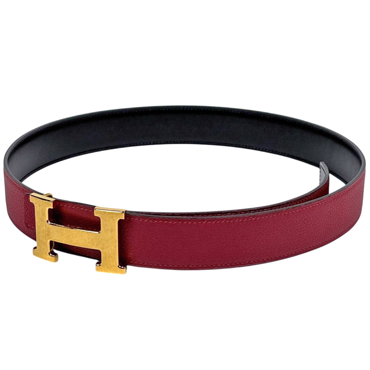 エルメス コンスタンス リバーシブル Hベルト レザー メンズ ブランド