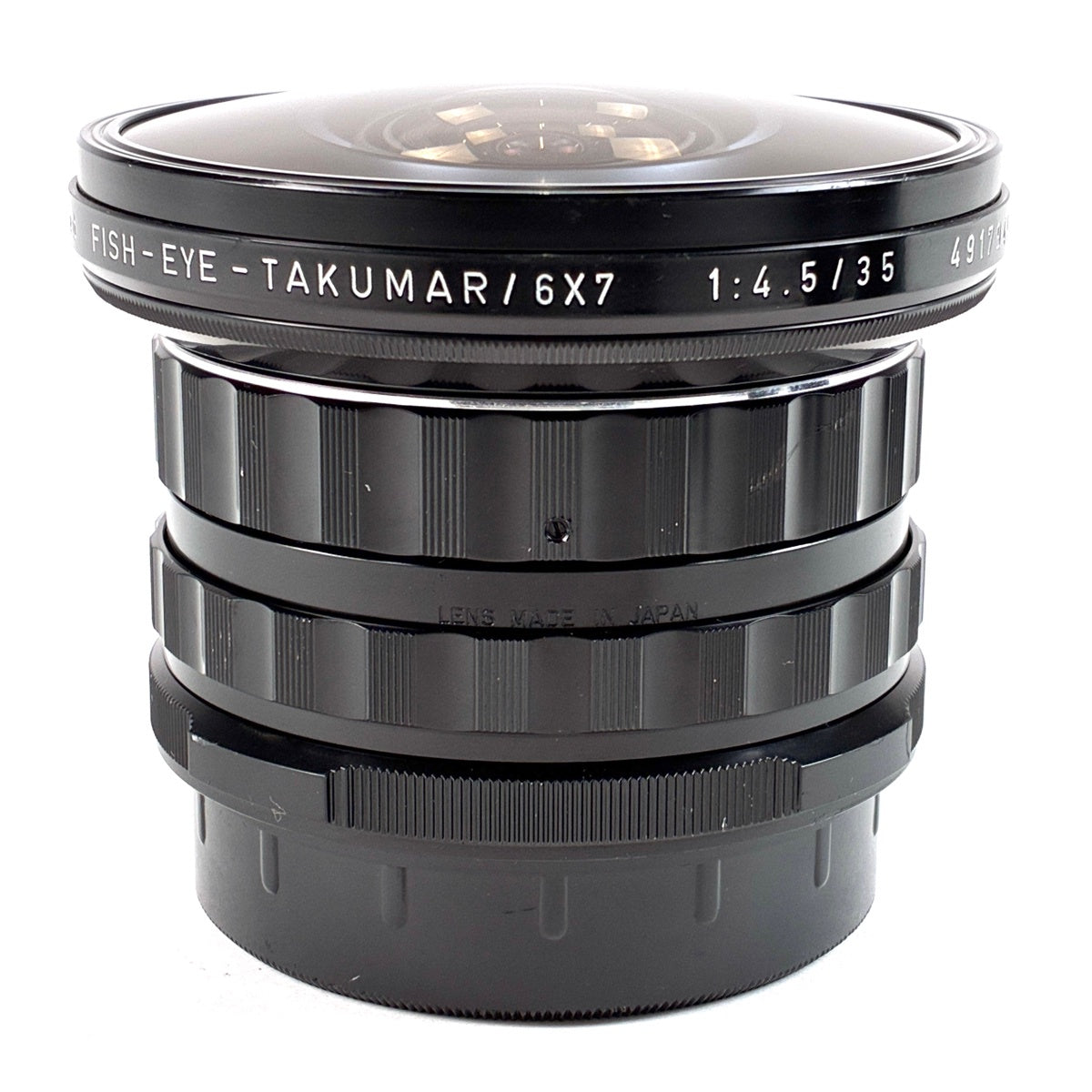 ペンタックス FISHEYE-TAKUMAR 6X7 35mm F4.5 67 バケペン用 中判