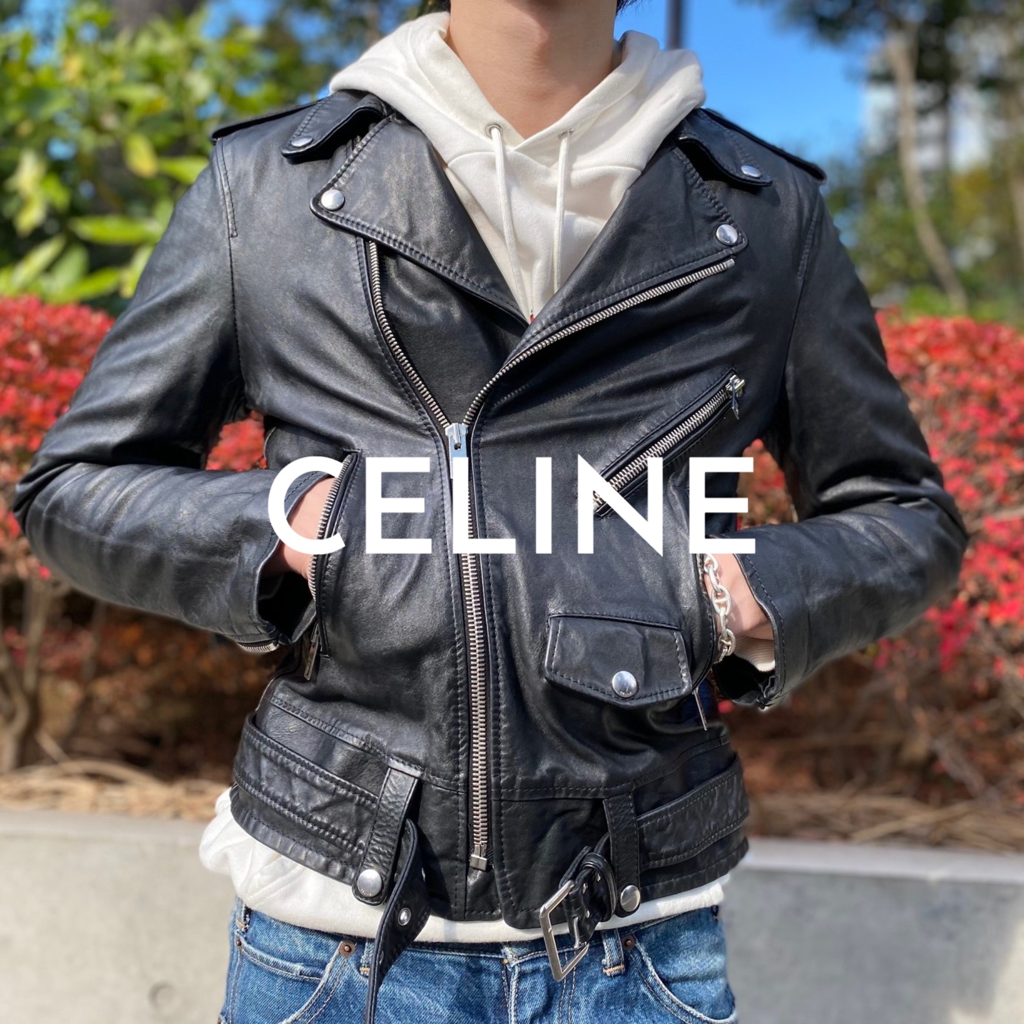 ブラコレ原宿竹下通り店】CELINEより19SSの名作 クラシックバイカー