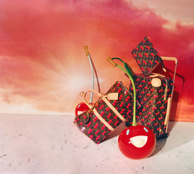 ルイ・ヴィトン × 村上隆の第3章、色鮮やかなチェリーモチーフが蘇る