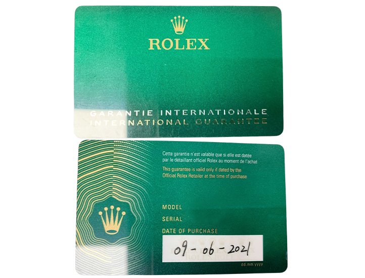 ロレックスのギャランティーカード（保証書）とは？再発行や名義変更が