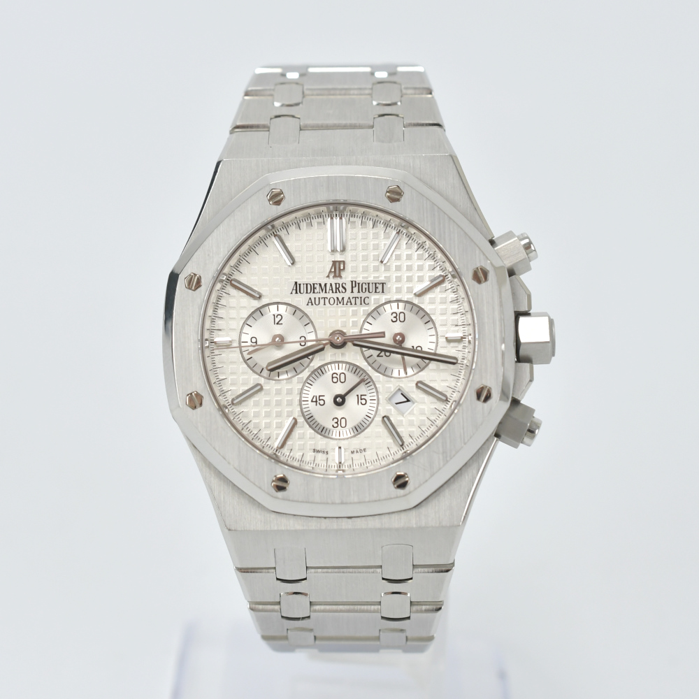 オーデマ ピゲ ロイヤルオーク クロノグラフ シルバー文字盤 SS/AT