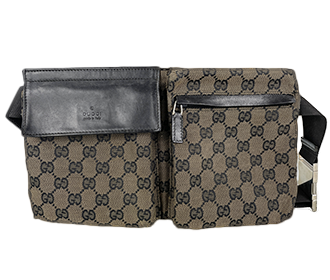 GGキャンバス キャンバス レザー ブラウン トートバッグ|古い買取実績